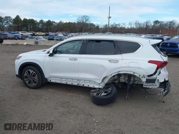 2020 Hyundai Santa Fe Limited with VIN 5NMS5CAA7LH148833, listed as a IAAI auction lot 41250252 with 59,429 mi miles. Bid and sale history available at carsss.com. Image 14.