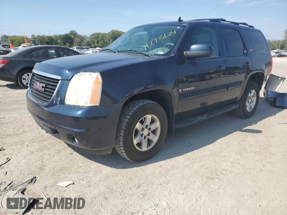 2007 GMC Yukon SLT with VIN 1GKFK13057J345796, listed as a Copart auction lot 71773124 with 218,788 mi miles and Salvage Title. Bid and sale history available at DreamBid. Image 1.