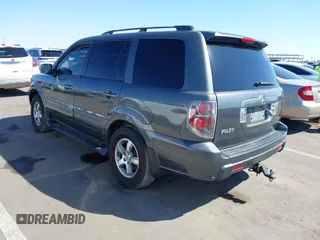 2008 Honda Pilot EX-L with VIN 5FNYF18778B033826, listed as a IAAI auction lot 41836242 with 230,195 mi miles and . Bid and sale history available at DreamBid. Image 3.