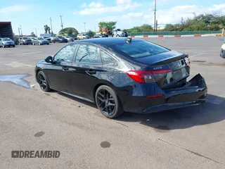 2022 Honda Civic Sport with VIN 2HGFE2F50NH599027, listed as a IAAI auction lot 41604042 with 43,250 mi miles. Bid and sale history available at carsss.com. Image 3.