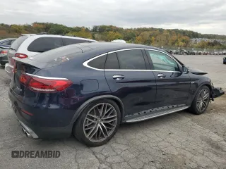 2021 Mercedes-Benz GLC with VIN W1N0J6EB0MF897343, listed as a Copart auction lot 41417195 with 41,707 mi miles and Salvage Title. Bid and sale history available at carsss.com. Image 5.