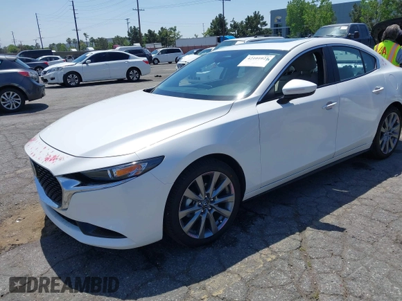 2024 Mazda 3 S Preferred with VIN 3MZBPACMXRM420901, listed as a IAAI auction lot 42101021 with 6,443 mi miles and . Bid and sale history available at DreamBid. Image 19.