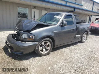 2003 Ford F-150 Lightning with VIN 2FTRF073X3CA56501, listed as a Copart auction lot 61887024 with 0 mi miles and Salvage Title. Bid and sale history available at carsss.com. Image 1.