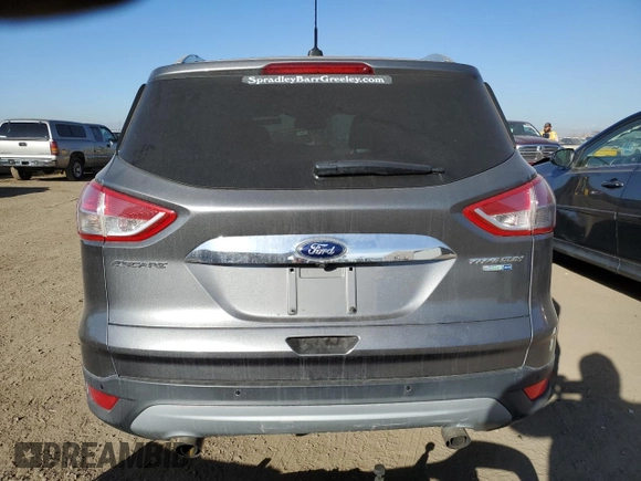 2014 Ford Escape Titanium with VIN 1FMCU9JX9EUE05495, listed as a Copart auction lot 47132575 with 149,819 mi miles and Salvage Title. Bid and sale history available at carsss.com. Image 6.