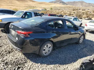 2021 Nissan Versa S with VIN 3N1CN8DV9ML894661, listed as a Copart auction lot 72752084 with 35,617 mi miles and Salvage Title. Bid and sale history available at carsss.com. Image 3.