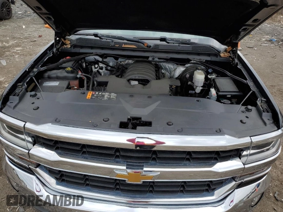 2018 Chevrolet Silverado 1500 LT with VIN 1GCVKREC0JZ185655, listed as a Copart auction lot 53032115 with 44,621 mi miles and Salvage Title. Bid and sale history available at DreamBid. Image 11.