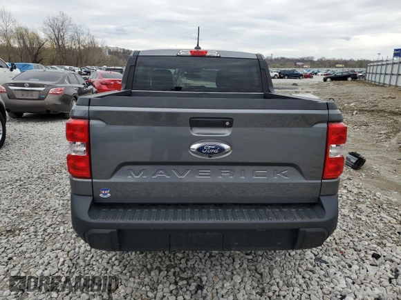 2022 Ford Maverick XL with VIN 3FTTW8E96NRA78291, listed as a Copart auction lot 50961575 with 18,740 mi miles and Salvage Title. Bid and sale history available at DreamBid. Image 6.