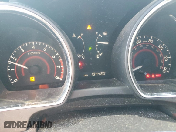 2012 Toyota Highlander Limited with VIN 5TDDK3EH3CS136524, listed as a Copart auction lot 55121145 with 194,480 mi miles and Salvage title. Bid and sale history available at DreamBid. Image 9.