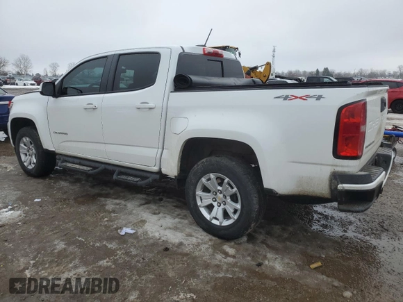 2022 Chevrolet Colorado 4WD LT with VIN 1GCGTCEN7N1263700, listed as a Copart auction lot 47091605 with 157,832 mi miles and Salvage Title. Bid and sale history available at carsss.com. Image 2.
