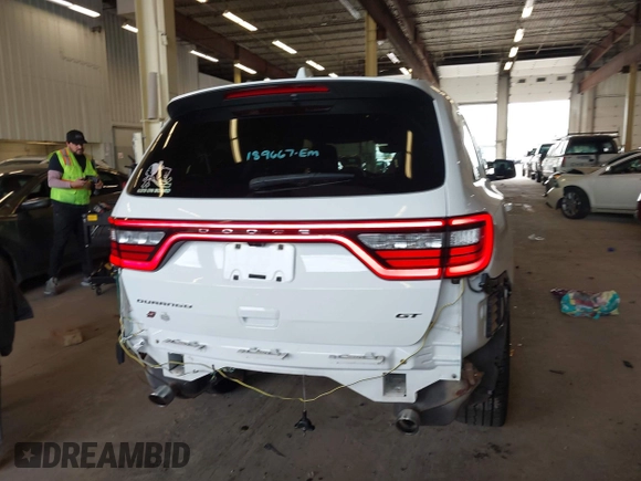 2022 Dodge Durango GT Plus z VIN 1C4RDJDG9NC182960, wystawiony jako IAAI lot #41993368 z przebiegiem 55 943 mil mil oraz . Historia ofert i sprzedaży dostępna na DreamBid. Obrazek 17.