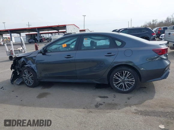2023 Kia Forte GT-Line with VIN 3KPF54ADXPE664859, listed as a IAAI auction lot 41521944 with 34,248 mi miles. Bid and sale history available at carsss.com. Image 13.