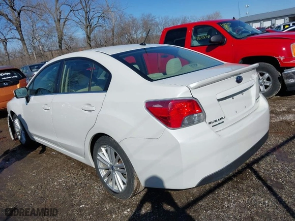 2015 Subaru Impreza Sedan Premium with VIN JF1GJAK6XFH003717, listed as a IAAI auction lot 41646426 with 171,792 mi miles. Bid and sale history available at carsss.com. Image 3.