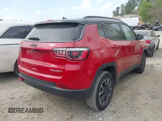 2020 Jeep Compass Trailhawk with VIN 3C4NJDDB8LT207748, listed as a IAAI auction lot 41963469 with 66,496 mi miles and . Bid and sale history available at carsss.com. Image 4.