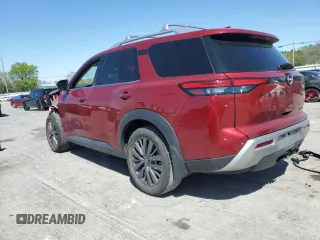 2023 Nissan Pathfinder SL z VIN 5N1DR3CD7PC234678, wystawiony jako Copart lot #52086595 z przebiegiem 50 827 mil mil oraz Tytuł czysty. Historia ofert i sprzedaży dostępna na DreamBid. Obrazek 2.