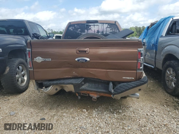 2012 Ford F-150 XL with VIN 1FTFW1CF6CKD76757, listed as a Copart auction lot 42763255 with 149,691 mi miles and Salvage Title. Bid and sale history available at carsss.com. Image 6.