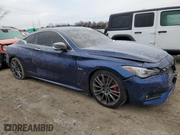 2017 Infiniti Q60 Red Sport 400 с VIN JN1FV7EK4HM611381, выставлен на аукционе Copart как лот 84266544 с пробегом 97 162 миль миль и Списание • Salvage title. История ставок и продаж доступна на DreamBid. Изображение 4.