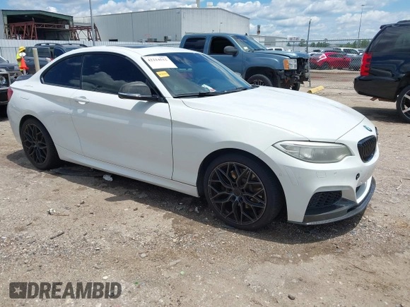 2014 BMW 2 Series 228i with VIN WBA1F5C54EV256303, listed as a IAAI auction lot 42214512 with 81,116 mi miles and . Bid and sale history available at DreamBid. Image 1.