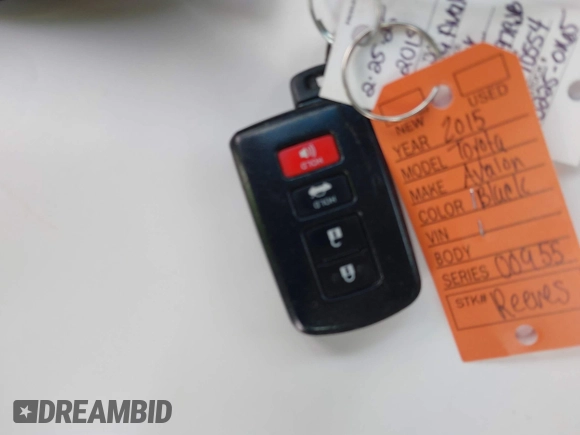 2015 Toyota Avalon Limited with VIN 4T1BK1EB3FU190554, listed as a IAAI auction lot 41721072 with 139,464 mi miles and . Bid and sale history available at DreamBid. Image 11.