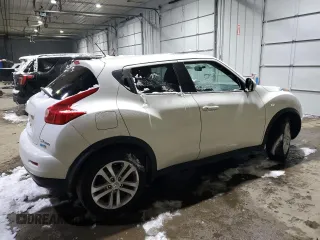 2014 Nissan Juke S with VIN JN8AF5MV7ET358230, listed as a Copart auction lot 88852865 with 84,760 mi miles and Salvage Title. Bid and sale history available at carsss.com. Image 3.