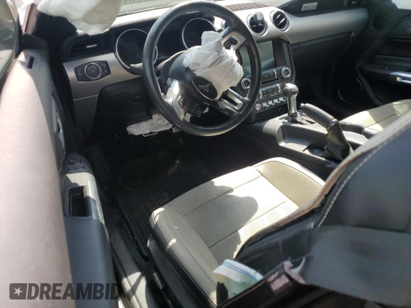 2018 Ford Mustang EcoBoost with VIN 1FA6P8TH7J5165186, listed as a Copart auction lot 53796045 with Not provided miles and Salvage title. Bid and sale history available at DreamBid. Image 8.