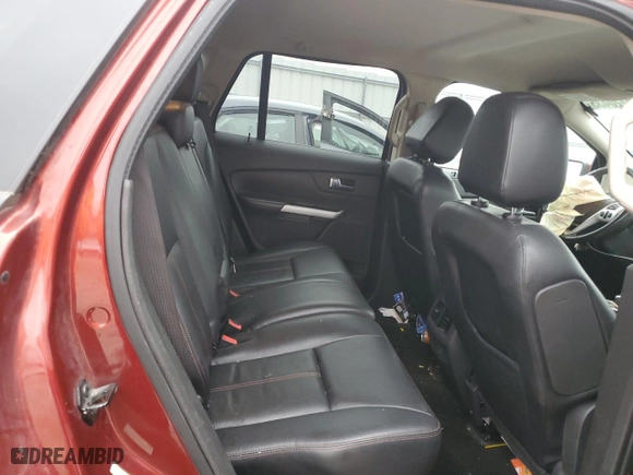 2014 Ford Edge SEL with VIN 2FMDK3JC8EBB75622, listed as a Copart auction lot 44720435 with 195,001 mi miles and Salvage Title. Bid and sale history available at carsss.com. Image 11.