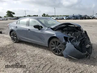 2021 Mazda 6 Grand Touring Reserve with VIN JM1GL1WY4M1613425, listed as a Copart auction lot 65632584 with 39,628 mi miles and Salvage Title. Bid and sale history available at DreamBid. Image 4.