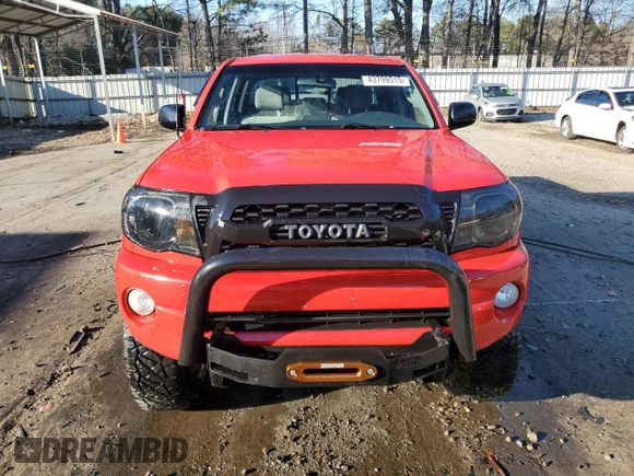 2006 Toyota Tacoma with VIN 5TEMU52N96Z211699, listed as a Copart auction lot 43799515 with 222,370 mi miles and Salvage title. Bid and sale history available at DreamBid. Image 5.