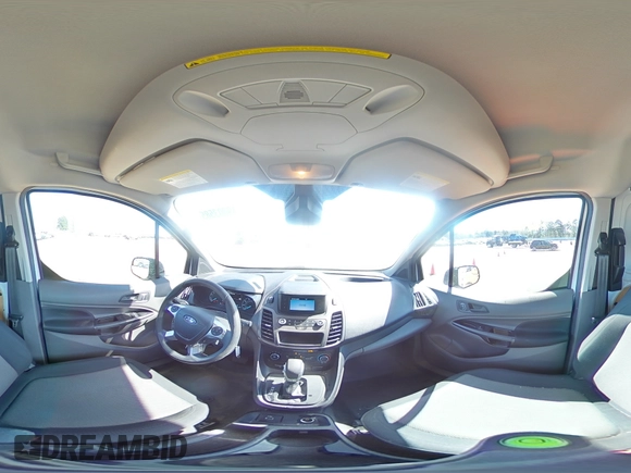 2023 Ford Transit Connect XL with VIN NM0LS7S29P1566853, listed as a Copart auction lot 48003585 with 71,088 mi miles and Salvage title. Bid and sale history available at DreamBid. Image 12.
