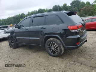 2017 Jeep Grand Cherokee Trailhawk with VIN 1C4RJFLG7HC674060, listed as a Copart auction lot 61130225 with 79,351 mi miles and Salvage title. Bid and sale history available at DreamBid. Image 2.