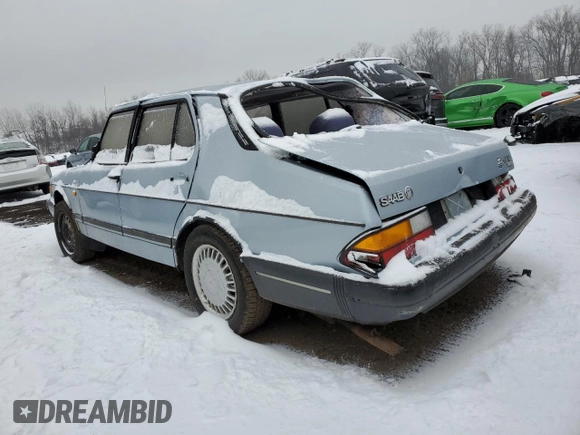 1991 Saab 900 z VIN YS3AK45E3M7000204, wystawiony jako Copart lot #43569965 z przebiegiem 344 784 mil mil oraz Szkoda całkowita • Salvage title. Historia ofert i sprzedaży dostępna na DreamBid. Obrazek 2.