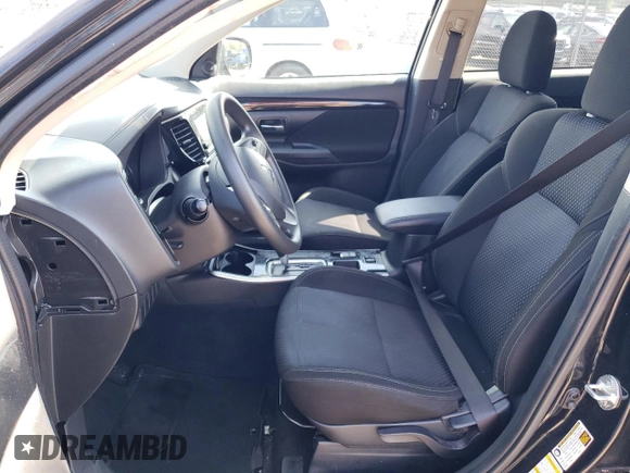 2019 Mitsubishi Outlander ES with VIN JA4AD2A35KZ036949, listed as a Copart auction lot 69938343 with 54,876 mi miles and Salvage title. Bid and sale history available at DreamBid. Image 7.