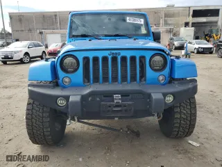 2016 Jeep Wrangler Unlimited Sahara with VIN 1C4BJWEG9GL235505, listed as a Copart auction lot 46506975 with 93,959 mi miles and Salvage Title. Bid and sale history available at carsss.com. Image 5.