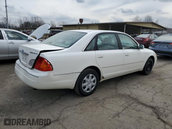 2002 Toyota Avalon XL with VIN 4T1BF28B42U250096, listed as a Copart auction lot 51817975 with 154,305 mi miles and Salvage Title. Bid and sale history available at DreamBid. Image 3.