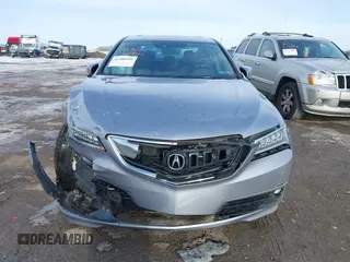 2016 Acura TLX V6 Advance with VIN 19UUB3F77GA002996, listed as a IAAI auction lot 41306941 with 12 mi miles. Bid and sale history available at carsss.com. Image 11.