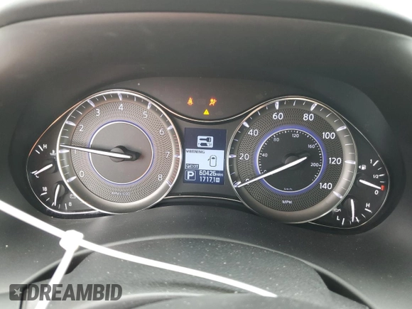 2019 Infiniti QX80 LUXE with VIN JN8AZ2ND6K9850428, listed as a Copart auction lot 71494304 with 60,426 mi miles and Salvage Title. Bid and sale history available at carsss.com. Image 9.