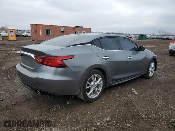 2016 Nissan Maxima SV with VIN 1N4AA6AP2GC396088, listed as a Copart auction lot 52641085 with Not Provided miles and Salvage Title. Bid and sale history available at DreamBid. Image 3.