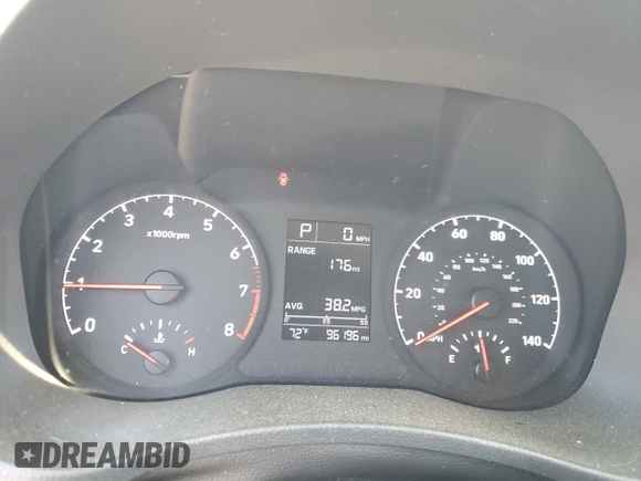 2019 Hyundai Accent SE with VIN 3KPC24A33KE058668, listed as a Copart auction lot 50456275 with 96,196 mi miles and Salvage Title. Bid and sale history available at carsss.com. Image 9.