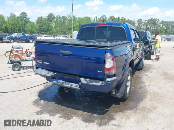 2015 Toyota Tacoma with VIN 3TMLU4EN1FM187705, listed as a IAAI auction lot 42119222 with 115,471 mi miles and . Bid and sale history available at DreamBid. Image 4.