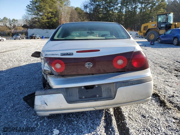 2001 Chevrolet Impala with VIN 2G1WF52K419320913, listed as a Copart auction lot 45406375 with 162,612 mi miles and Salvage Title. Bid and sale history available at carsss.com. Image 6.