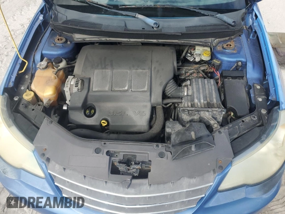 2008 Chrysler Sebring Limited with VIN 1C3LC65M88N231878, listed as a Copart auction lot 84882544 with 111,318 mi miles and Clean Title. Bid and sale history available at carsss.com. Image 11.
