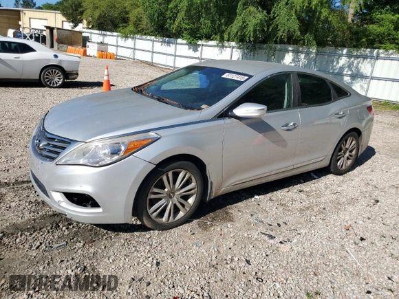 2014 Hyundai Azera Limited with VIN KMHFH4JG1EA424029, listed as a Copart auction lot 61127415 with 209,844 mi miles and Clean title. Bid and sale history available at DreamBid. Image 1.