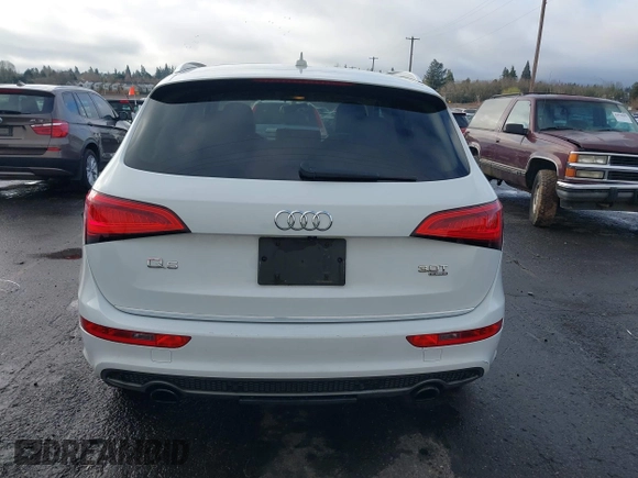 2015 Audi Q5 Premium Plus with VIN WA1DGAFPXFA043040, listed as a IAAI auction lot 41773280 with 103,168 mi miles. Bid and sale history available at carsss.com. Image 16.
