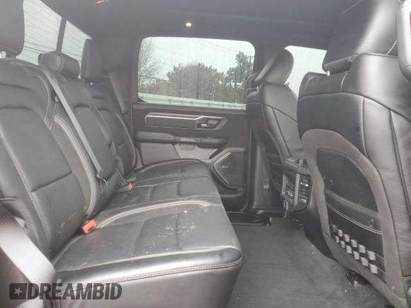 2024 Ram 1500 TRX with VIN 1C6SRFU9XRN215340, listed as a Copart auction lot 42244625 with 5,855 mi miles and Salvage Title. Bid and sale history available at carsss.com. Image 10.