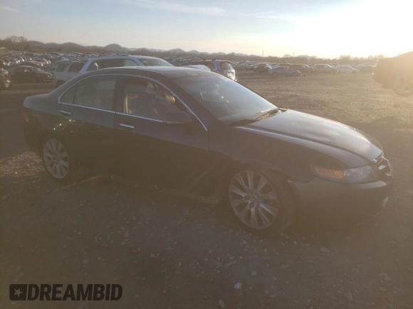 2004 Acura TSX with VIN JH4CL958X4C024932, listed as a Copart auction lot 88651365 with Not provided miles and Salvage title. Bid and sale history available at DreamBid. Image 4.