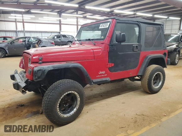 2004 Jeep Wrangler SE с VIN 1J4FA29164P771472, выставлен на аукционе Copart как лот 48162335 с пробегом 175 764 миль миль и Списание • Salvage title. История ставок и продаж доступна на DreamBid. Изображение 1.