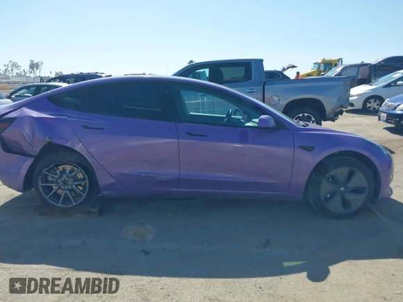 2020 Tesla Model 3 Standard Range Plus with VIN 5YJ3E1EA0LF739462, listed as a IAAI auction lot 42081889 with 65,254 mi miles. Bid and sale history available at carsss.com. Image 13.