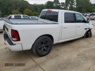 2018 Ram 1500 Sport z VIN 1C6RR7MT6JS209850, wystawiony jako Copart lot #73999674 z przebiegiem 62 109 mil mil oraz Szkoda całkowita • Salvage title. Historia ofert i sprzedaży dostępna na DreamBid. Obrazek 3.