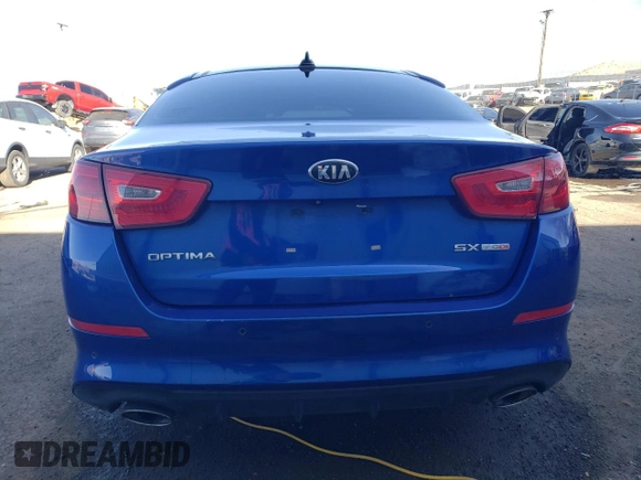 2014 Kia Optima SXL Turbo with VIN 5XXGR4A6XEG327591, listed as a Copart auction lot 84897764 with 132,333 mi miles and Salvage Title. Bid and sale history available at DreamBid. Image 6.