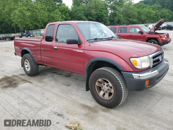 1999 Toyota Tacoma z VIN 4TAWN72N1XZ484114, wystawiony jako Copart lot #60478265 z przebiegiem 209 308 mil mil oraz Szkoda całkowita • Salvage title. Historia ofert i sprzedaży dostępna na DreamBid. Obrazek 4.
