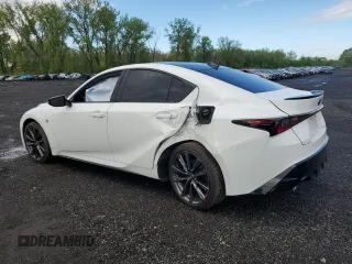 2023 Lexus IS 350 F Sport z VIN JTHGZ1E27P5031519, wystawiony jako Copart lot #56136495 z przebiegiem 21 565 mil mil oraz Szkoda całkowita • Salvage title. Historia ofert i sprzedaży dostępna na DreamBid. Obrazek 2.